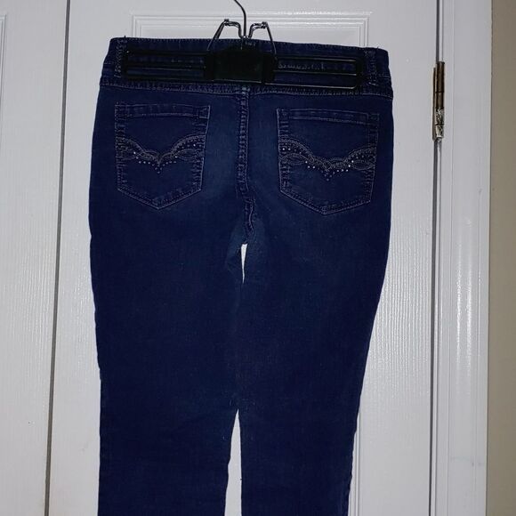 Squeeze dark wash skinny jeans  Sz 14 - Picture 6 of 9